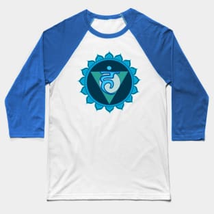 Vishudha or Throat Chakra Baseball T-Shirt